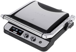 Adler AD 3059 Parrilla Eléctrica 2 en 1 Plata
