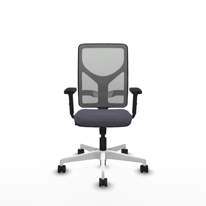 PIQUERAS Y CRESPO Silla de oficina Motilla con mecanismo Sincro Gris