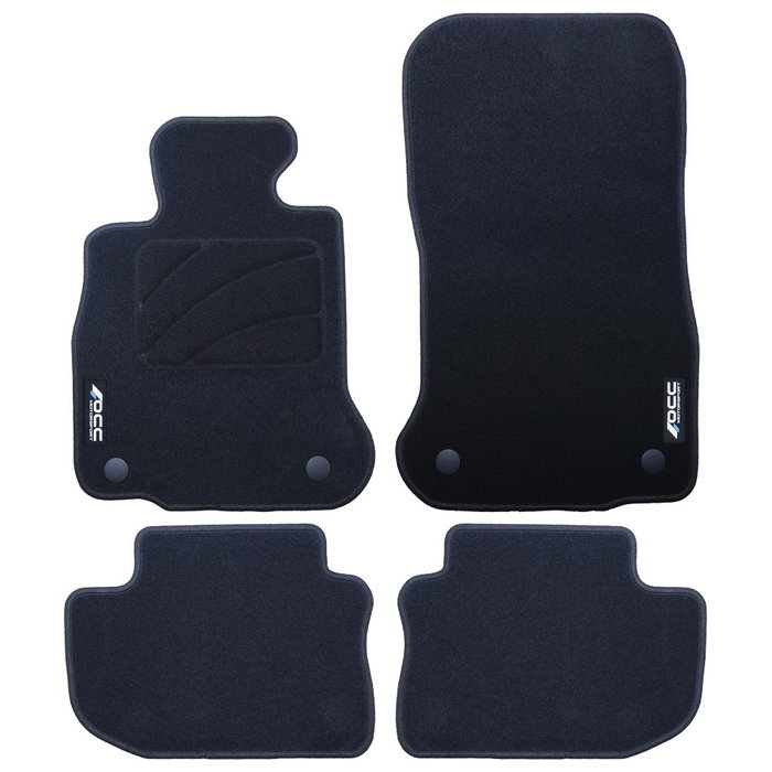 OCC Design Alfombrillas de Coche 5 Piezas para BMW Serie 6 F06 Grand Coupé 2012-2019, con Logotipo y Refuerzo, Referencia OCCBW0032LOG OCC Design Alfombrillas de Coche 5 Piezas para BMW Serie 6 F06 Grand Coupé 2012-2019, con Logotipo y Refuerzo, Referencia OCCBW0032LOG