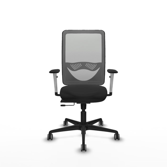 PIQUERAS Y CRESPO Silla de oficina Zulema con mecanismo Sincro/Traslack, Negro y Gris PIQUERAS Y CRESPO Silla de oficina Zulema con mecanismo Sincro/Traslack, Negro y Gris