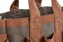 DKD Home Decor Bolso Terraza Y Jardin Verde 47 x 27 x 18 cm Algodon Canvas Poliester