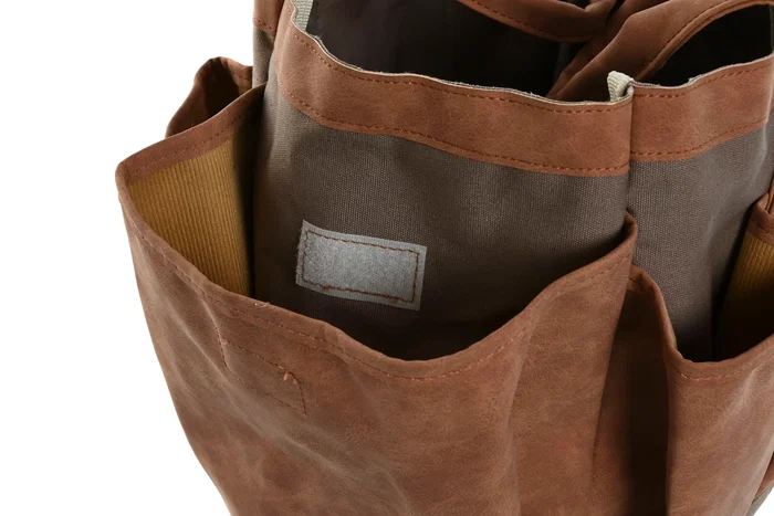 DKD Home Decor Bolso Terraza Y Jardin Verde 47 x 27 x 18 cm Algodon Canvas Poliester DKD Home Decor Bolso Terraza Y Jardin Verde 47 x 27 x 18 cm Algodon Canvas Poliester