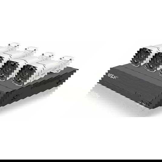 Foscam FN9108E-B4-2T Kit de 4 Cámaras de Vigilancia con Grabador