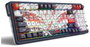 Redragon K686AK-RGB-PRO Eisa Teclado Mecánico Inalámbrico Bluetooth 98 Teclas RGB Blanco-Gris Distribución Polaca