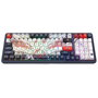 Redragon K686AK-RGB-PRO Eisa Teclado Mecánico Inalámbrico Bluetooth 98 Teclas RGB Blanco-Gris Distribución Polaca