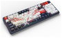 Redragon K686AK-RGB-PRO Eisa Teclado Mecánico Inalámbrico Bluetooth 98 Teclas RGB Blanco-Gris Distribución Polaca