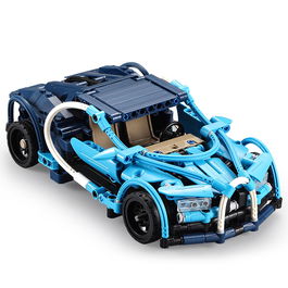 Deqube Blue Phantom 6 En 1 509 Pzas Mecanica Pull Back