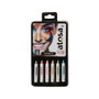 Atosa Maquillaje Perlado en Lápices Multicolor para Payaso o Fantasía