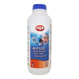 PQS Antical Concentrado 1 L para Piscinas, Anti-incrustaciones de Calcio, Magnesio y Hierro