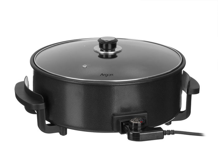 Argon Paellera Eléctrica 40 cm Diámetro 1500W 40x40x9 cm (Set de 4)