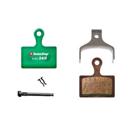 Swissstop Pastillas de Freno 34C Compuesto de Kevlar, Cerámica, Latón y Resina - Compatibles Shimano Ultegra, XT, GRX, 105