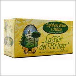 FLOR PIRINEO Infusión Espino Blanco y Melisa 25 Bolsitas