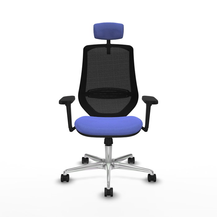 PIQUERAS Y CRESPO Silla de oficina Mardos con mecanismo Sincro, Azul claro y Negro PIQUERAS Y CRESPO Silla de oficina Mardos con mecanismo Sincro, Azul claro y Negro