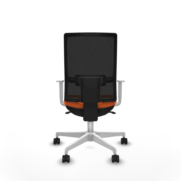 PIQUERAS Y CRESPO Silla de oficina Horna Naranja y Negro