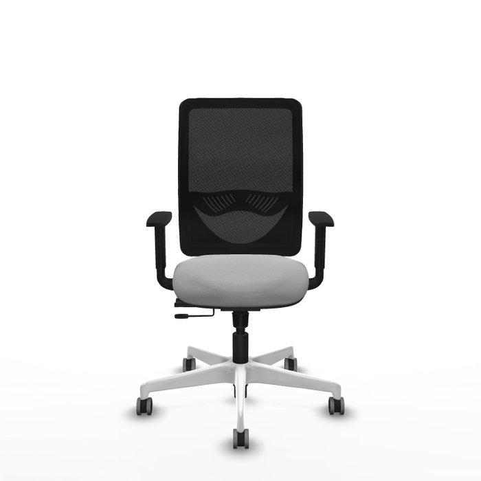 PIQUERAS Y CRESPO Silla de oficina Zulema con mecanismo Sincro/Traslack, Gris claro y Negro PIQUERAS Y CRESPO Silla de oficina Zulema con mecanismo Sincro/Traslack, Gris claro y Negro