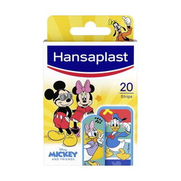 HANSAPLAST Apósitos Mickey de Disney Pack de 20 unidades