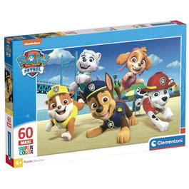 CLEMENTONI Puzzle maxi Patrulla Canina Paw Patrol 60pzs
