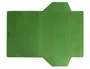 Liderpapel Carpeta de gomas con tres solapas verde tamaño folio