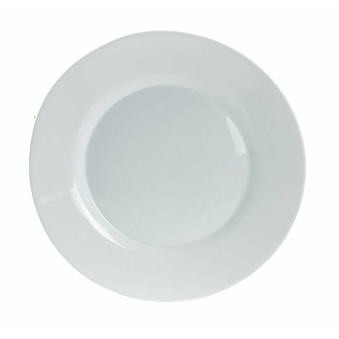 Bormioli Rocco Plato Llano Opal Toledo 25 cm, 6 Unidades