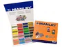 Manley Lápices de Cera School Pack 192 Unidades Colores Surtidos (16 Colores)