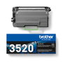 Brother TN-3520 Tóner Negro de Alto Rendimiento