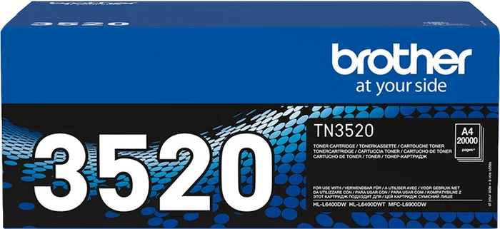 Brother TN-3520 Negro de 20.000 páginas