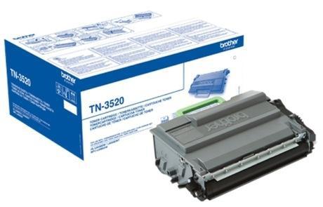 Brother TN-3520 Tóner Negro de Alto Rendimiento