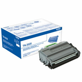 Brother TN-3520 Tóner Negro de Alto Rendimiento