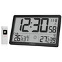 Kienzle Jumbo NEO LCD Weather Wall Clock negro