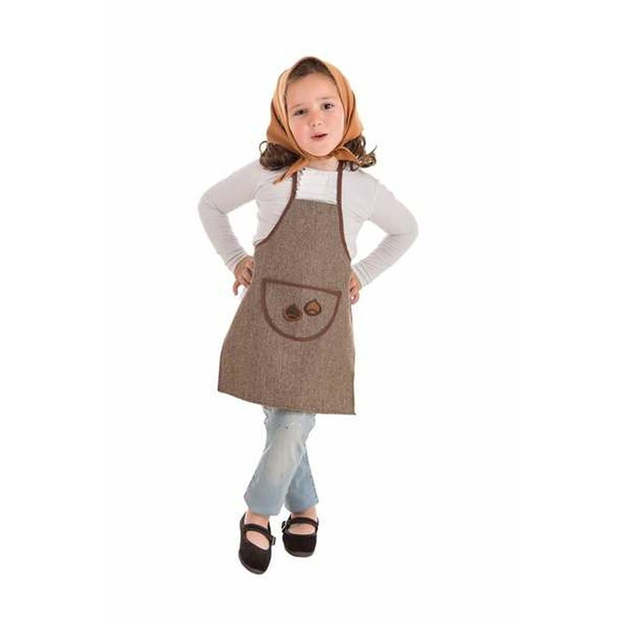 Creaciones Llopis Disfraz Castañera Otoño con Delantal y Pañuelo Talla 5 (11-13 Años) Creaciones Llopis Disfraz Castañera Otoño con Delantal y Pañuelo Talla 5 (11-13 Años)