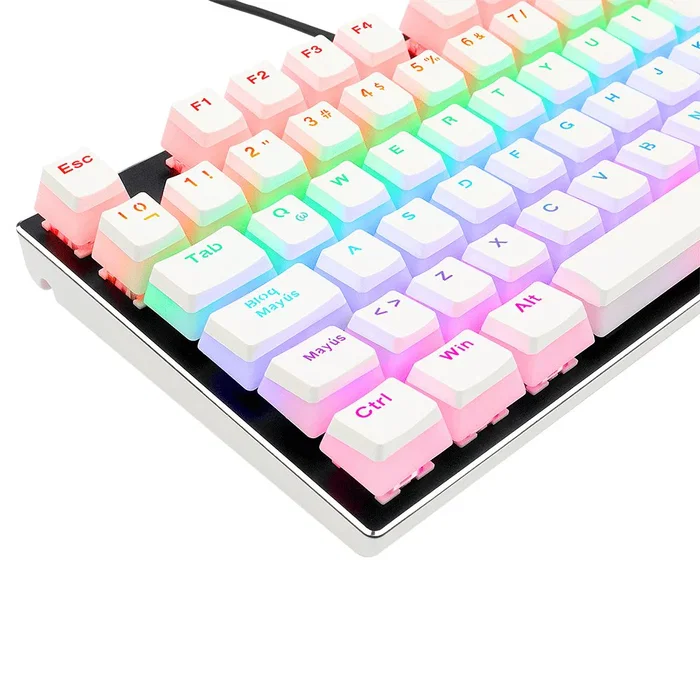 Redragon Scarab White Kit de Keycaps PBT Blanco Translúcido A130W-SP