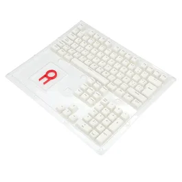 Redragon Scarab White Kit de Keycaps PBT Blanco Translúcido A130W-SP