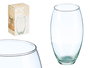 Giftdecor Jarron Cristal Abombado Transparente 20.5 cm (Set de 12)