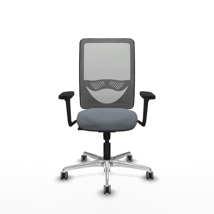 PIQUERAS Y CRESPO Silla de oficina Zulema con Mecanismo Sincro y Brazos 3D - Gris PIQUERAS Y CRESPO Silla de oficina Zulema con Mecanismo Sincro y Brazos 3D - Gris