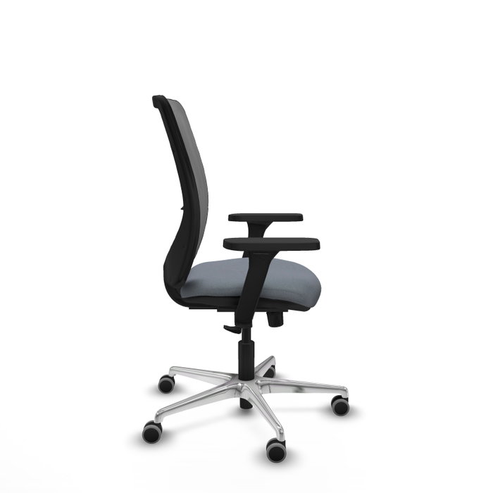 PIQUERAS Y CRESPO Silla de oficina Zulema con Mecanismo Sincro y Brazos 3D - Gris PIQUERAS Y CRESPO Silla de oficina Zulema con Mecanismo Sincro y Brazos 3D - Gris