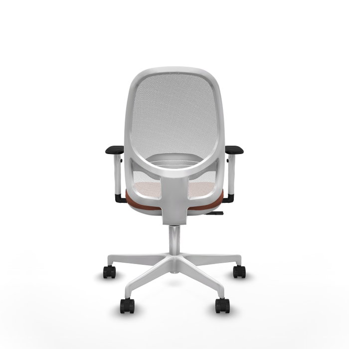 PIQUERAS Y CRESPO Silla de oficina Cilanco Marrón y Blanco PIQUERAS Y CRESPO Silla de oficina Cilanco Marrón y Blanco