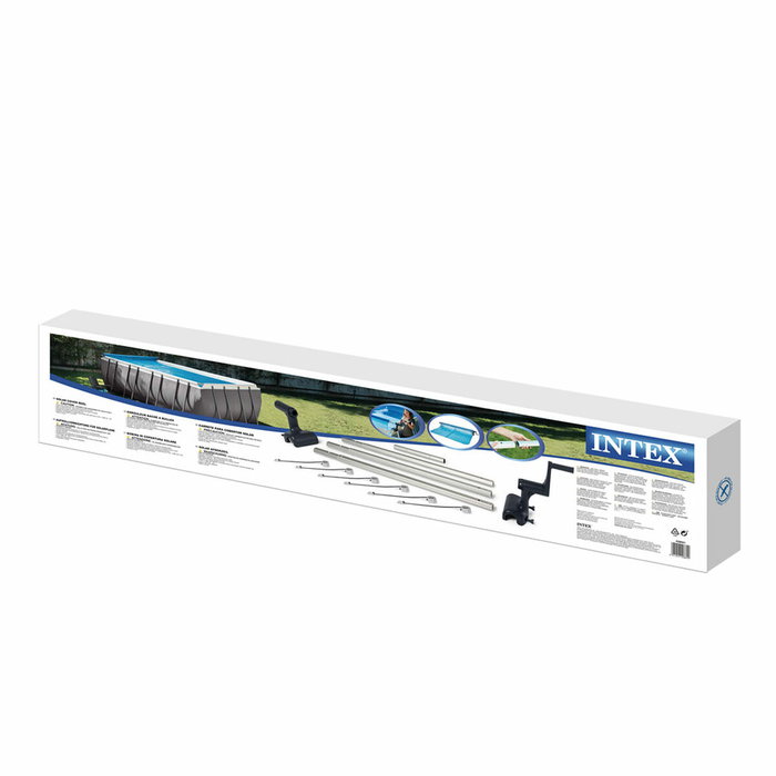 Intex Cubierta enrollable para piscina tubular rectangular