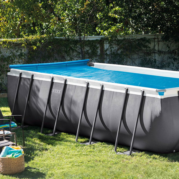Intex Cubierta enrollable para piscina tubular rectangular