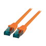 EFB Elektronik MK6001.3O Patchkabel RJ45 Cat6a S/FTP 3m Naranja