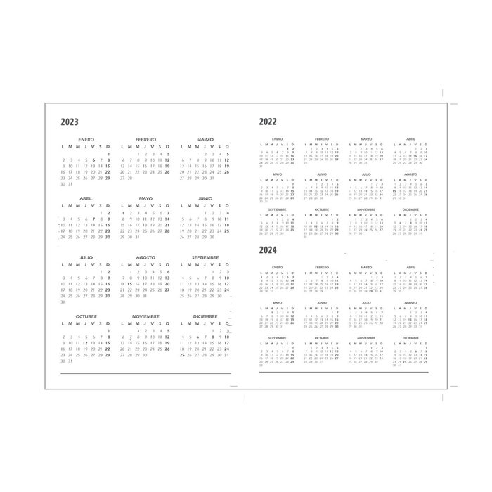 Dohe Agenda Anual Segovia 14x20 cm Negro 2026 Dohe Agenda Anual Segovia 14x20 cm Negro 2026