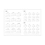 Dohe Agenda Anual Segovia 14x20 cm Negro 2026