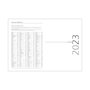 Dohe Agenda Anual Segovia 14x20 cm Negro 2026