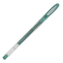 UNI-BALL Signo Sparkling Bolígrafo 0,4 mm Verde Purpurina Pack de 12