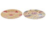 DKD Home Decor Centro de Mesa PP Surtido Dorado y Rojo
