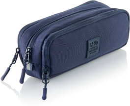 MIQUELRIUS COLECCIONES Portatodo Triple Organizador Reciclado RAW Marrón