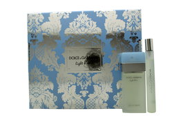Dolce & Gabbana Light Blue Gift Set 25ml EDT Spray + 10ml EDT Spray