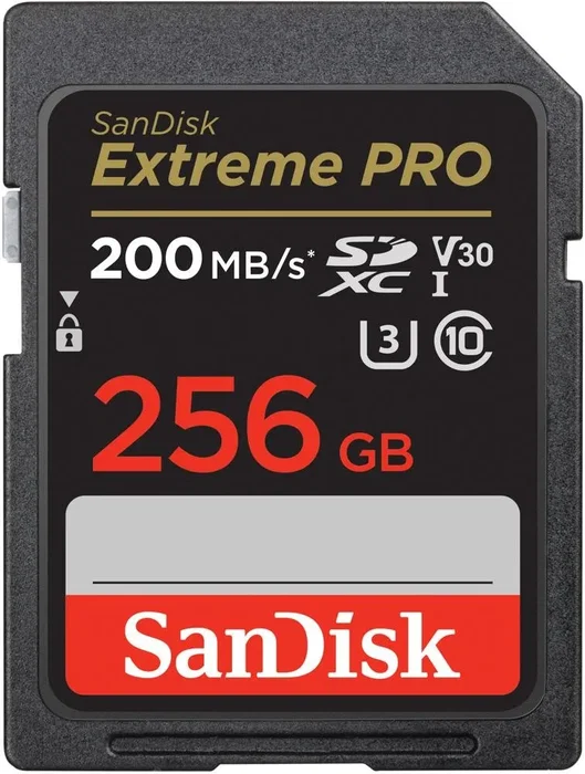 Sandisk Extreme PRO SDXC 256 GB