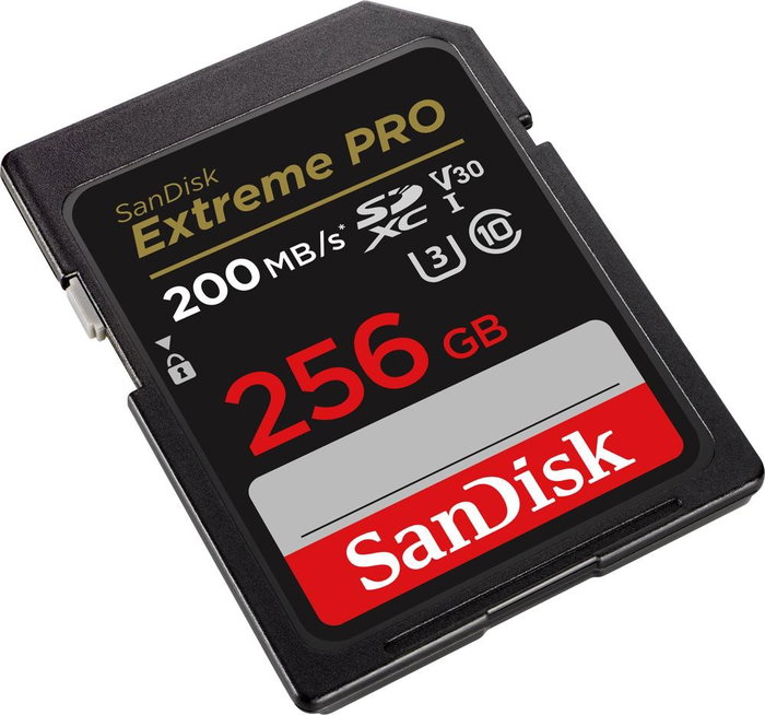 Sandisk Extreme PRO SDXC 256 GB