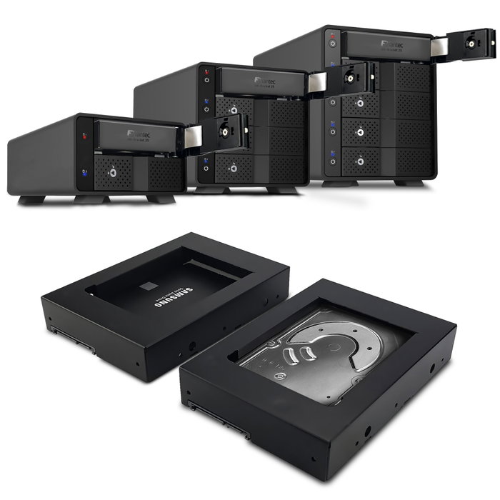Fantec MB-Bracket 25 Marco de montaje para 2,5 SSD/HDD