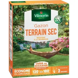 Vilmorin VIL3182670261329 Semillas de Césped Resistente para Secano - 3 kg